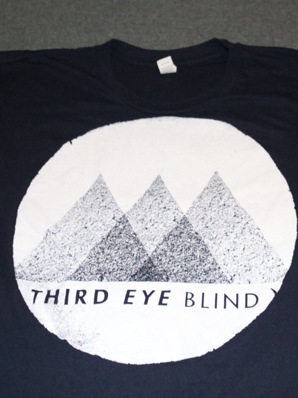 Third Eye Blind T-shirt Mens Large Black Tultex with Holes - Picture 4 of 8